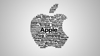 Apple juice bottle words apple - graphic design free wallpaper