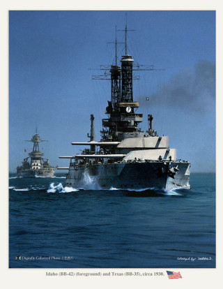 Battleship ocean smallship flag background - the water free wallpaper