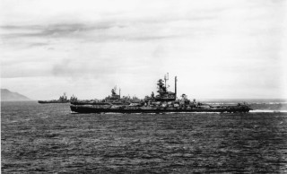 Large ship ocean small ship 2 - a smaller ship in the background free wallpaper