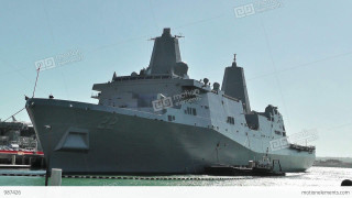 Large ship docked water dock 2 - andrew robertson free wallpaper