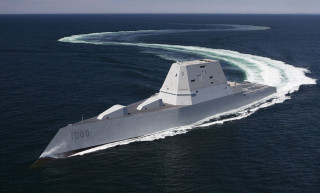 Military ship ocean speedboat behind - a large military ship in the middle of the ocean free wallpaper