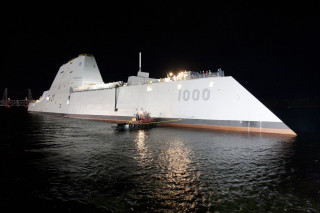Large white ship night water - water free wallpaper