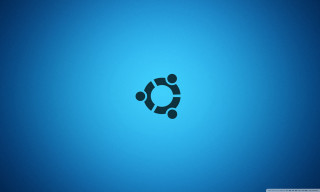 Blue background black circle repeated 2 - a black circle free wallpaper