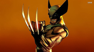 Man wolverine costume scissors yellow - a pair of scissors free wallpaper