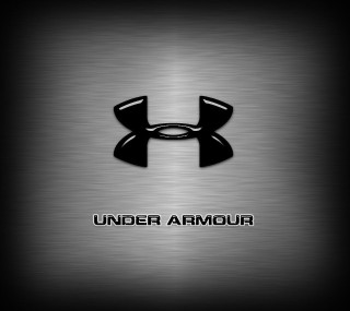 Metal background under armour hammer - holography free wallpaper