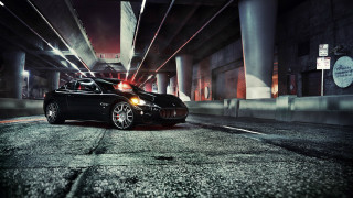 Car tunnel night cobra city - a tunnel free wallpaper
