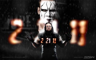 Man hands up poster wrestler - epic composition free wallpaper