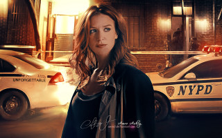 Woman taxi night city cigarette - her mouth free wallpaper