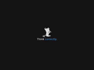 Black background cat think correctly - banksy free wallpaper