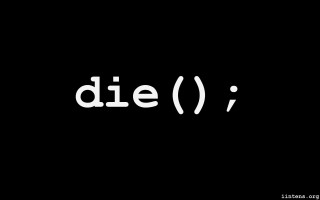 Black white photo word die - a white line free wallpaper