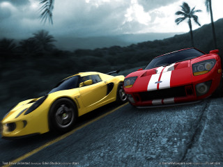 Cars driving road cloudy day 2 - cloudy free wallpaper