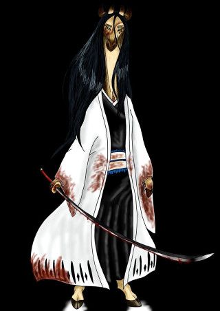 Cartoon person sword blood face - lyco art free wallpaper