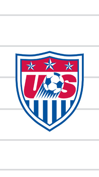 Soccer ball shield stars usa - international typographic style free wallpaper