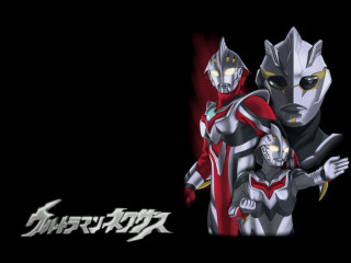 Anime characters standing black background - poster art free wallpaper for desktop
