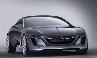 Futuristic car design hood back - the front of its free wallpaper