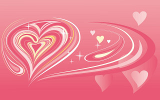 Pink background hearts stars pattern 2 - araceli gilbert free wallpaper