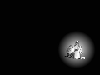 Black white man motorcycle dark - redshift free wallpaper