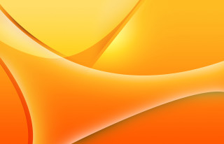 Yellow background curved curve white 3 - curve in the middle of it free wallpaper