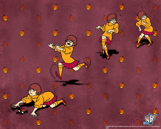 Cartoon yellow outfit orange red - other person free wallpaper