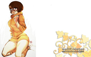 Woman yellow dress glasses flower - a yellow flower free wallpaper