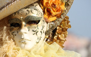Mask flowers hat closeup head - behance hd free wallpaper