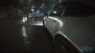 Car driving night rain street - unreal engine 5 free wallpaper