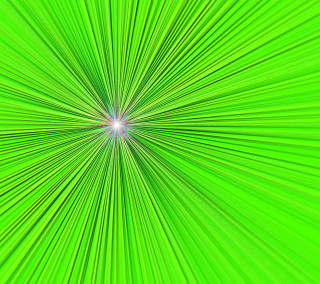 Green background white center image - a white center free wallpaper