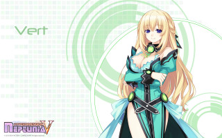 Anime girl blonde blue eyes - background free wallpaper for desktop
