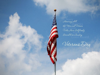 Flag flying quote veterans day - a flag free wallpaper