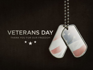 Veterans day dog tags chain - two dog free wallpaper