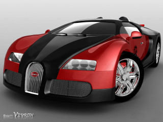 Red black bugatti gray background 2 - a black stripe free wallpaper