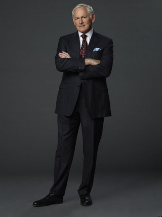 Man suit tie posing arms 5 - dan scott free wallpaper