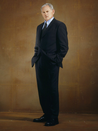Man suit tie studio brown - against free wallpaper