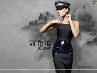 Woman black dress hat smoke - a caption free wallpaper