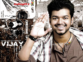 Smiling man hand graffiti wall - holding free wallpaper