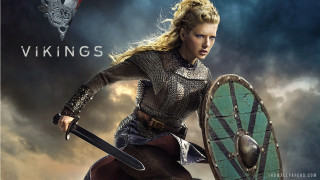 Woman armor shield sword cloudy - a cloudy sky free wallpaper