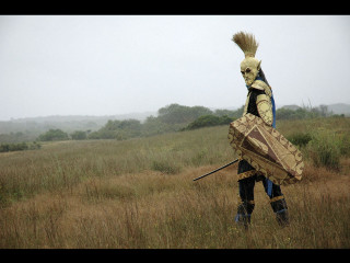 Man costume field sword shield - a sword and shield free wallpaper