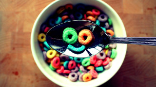 Spoon colorful donuts sweet treats - a spoon free wallpaper