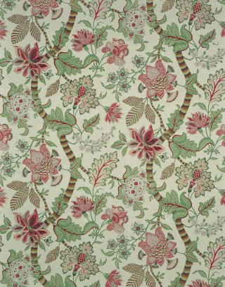 Floral pattern white background green - green leaf and flowers free wallpaper