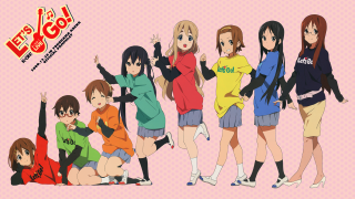 Girls short skirts sweaters posing - a group of girls free wallpaper