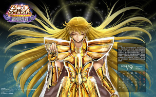 Calendar woman gold sword holding - holding free wallpaper