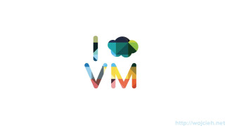 Colorful logo vm head image - a colorful logo free wallpaper