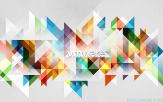 Colorful vmware logo background triangles - geometric abstract art free wallpaper