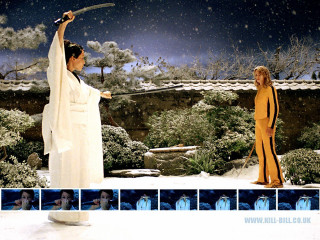 Woman sword man white robe - a sword next free wallpaper