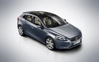 Blue volvo sleek modern digital - design free wallpaper