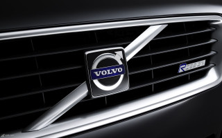 Volvo logo front car dark - an gyeon free wallpaper for desktop