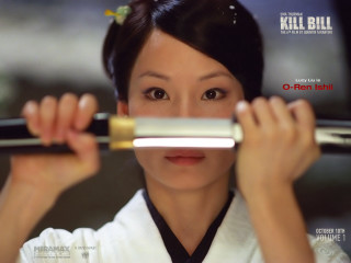 Woman holding sword smiling camera - viennese actionism free wallpaper