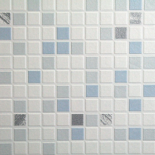 Tiled wall cats mosaic argyle - wall free wallpaper