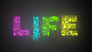 Colorful art black background yellow - allen tupper true free wallpaper