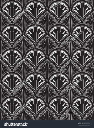 Black white art deco wallpaper 2 - art deco free wallpaper